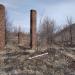 Руины неизвестной шахты в городе Брянка