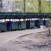Контейнерная площадка для сбора твёрдых бытовых отходов в городе Ярославль