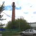 Снесённая дымовая труба бывшей котельной в городе Москва