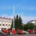 Обелиск в честь победы советского народа в Великой Отечественной войне 1941-1945 гг. в городе Курган