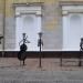 Скульптура «Оркестр уличных фонарей» в городе Оренбург
