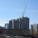 Строящийся жилой дом в городе Курган