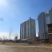 Строящийся жилой дом в городе Курган