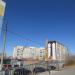 Строящийся жилой дом в городе Курган
