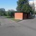 Крытая контейнерная площадка для сбора твёрдых бытовых отходов в городе Москва