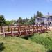 Drewniany mostek in Grodzisk Mazowiecki city