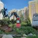 Малая архитектурная форма — искусственные пальмы и сундук в городе Москва