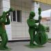 Топиар музыкантов в городе Ишим
