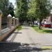 Тенистая аллея в городе Москва