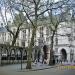 Gate at The Royal Courts of Justice in London city