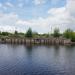 Заброшенная пристань в городе Москва