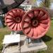 Lauräder einer Francis-Turbine vom Kraftwerk Sösetalsperre in Stadt Clausthal-Zellerfeld