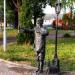 Скульптура «Фонарщик» в городе Орша