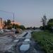 Закрытая площадка для разгрузки строительного щебня в городе Москва