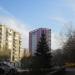 Строящийся многоквартирный жилой дом в городе Уфа
