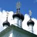 Строящийся кирпичный храм святых Жен-Мироносиц в городе Истра