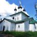 Строящийся кирпичный храм святых Жен-Мироносиц в городе Истра