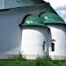 Строящийся кирпичный храм святых Жен-Мироносиц в городе Истра