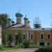 Надвратный храм Тихвинской иконы Божией Матери в городе Ростов