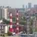 Снесённая дымовая труба в городе Москва