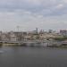 Автомобильный мост через затон Новинки в городе Москва
