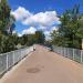Пешеходный мост в городе Долгопрудный