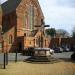 St Saviour's Church (lt) in Eastbourne city