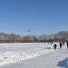Футбольное поле в городе Новоалтайск