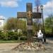 Территория храма Покрова Пресвятой Богородицы в Медведкове в городе Москва
