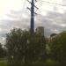 Опора ЛЭП в городе Москва