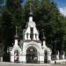 Въездные ворота со звонницей и часами в городе Иваново