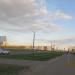 Разделительная полоса в городе Череповец