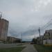 Разделительная полоса в городе Череповец
