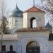 Ворота Зверина монастыря с надвратной церковью в городе Великий Новгород