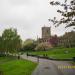 Ruins of St Peter's Church in Bristol city