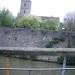Ruins of St Peter's Church in Bristol city