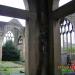 Ruins of St Peter's Church in Bristol city