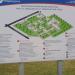 Информационный стенд со схематическим планом больницы в городе Москва