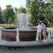 Fountain in the park Gilibert in Hrodna city