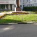 Цветник в городе Москва