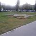 Цветник в городе Москва