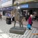 Mother and Son Sculpture by Robert Thomas in Cardiff city