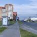 Автобусная остановка в городе Гатчина
