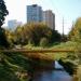 Переход труб коммуникаций через ручей в городе Москва