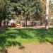 Деревянные фигуры в городе Москва