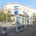 Автобусная остановка в городе Красногорск