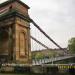 Clyde Suspension Bridge in Glasgow city