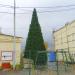 Демонтированная искусственная ёлка в городе Москва