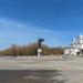 Зона отдыха на набережной в городе Великий Новгород