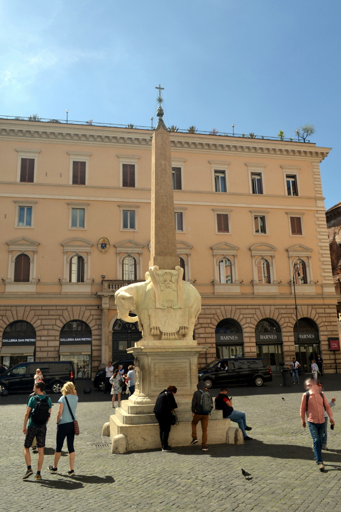 Piazza Della Minerva Place De La Minerve Rome